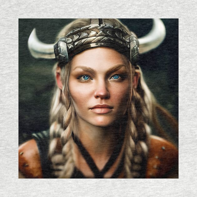 Viking Shield Maiden by Grassroots Green